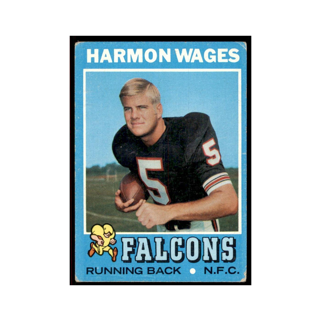 1971 Topps Harmon Wages Football Cards #246