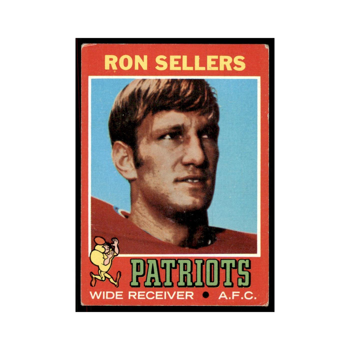 1971 Topps Ron Sellers Football Cards #196