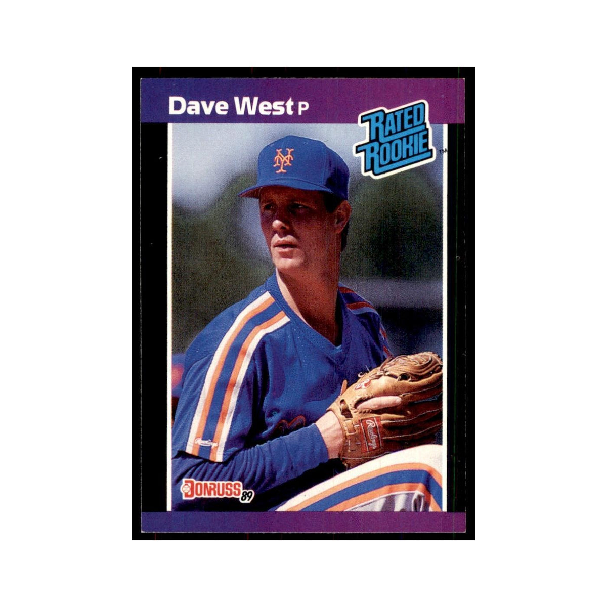 1989 Donruss Dave West Baseball Cards #41