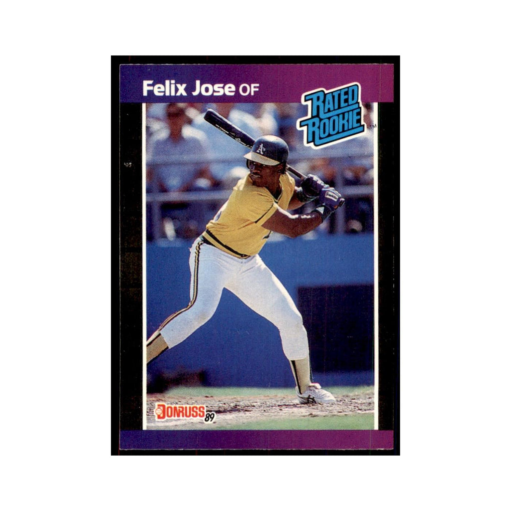 1989 Donruss Felix Jose Baseball Cards #38