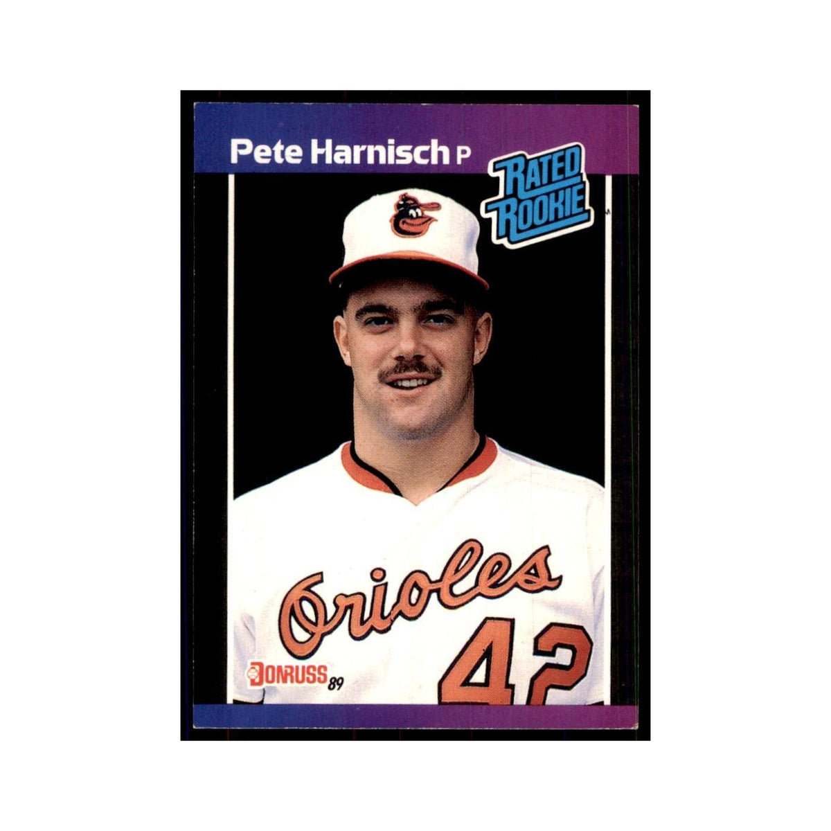 1989 Donruss Pete Harnisch Baseball Cards #44