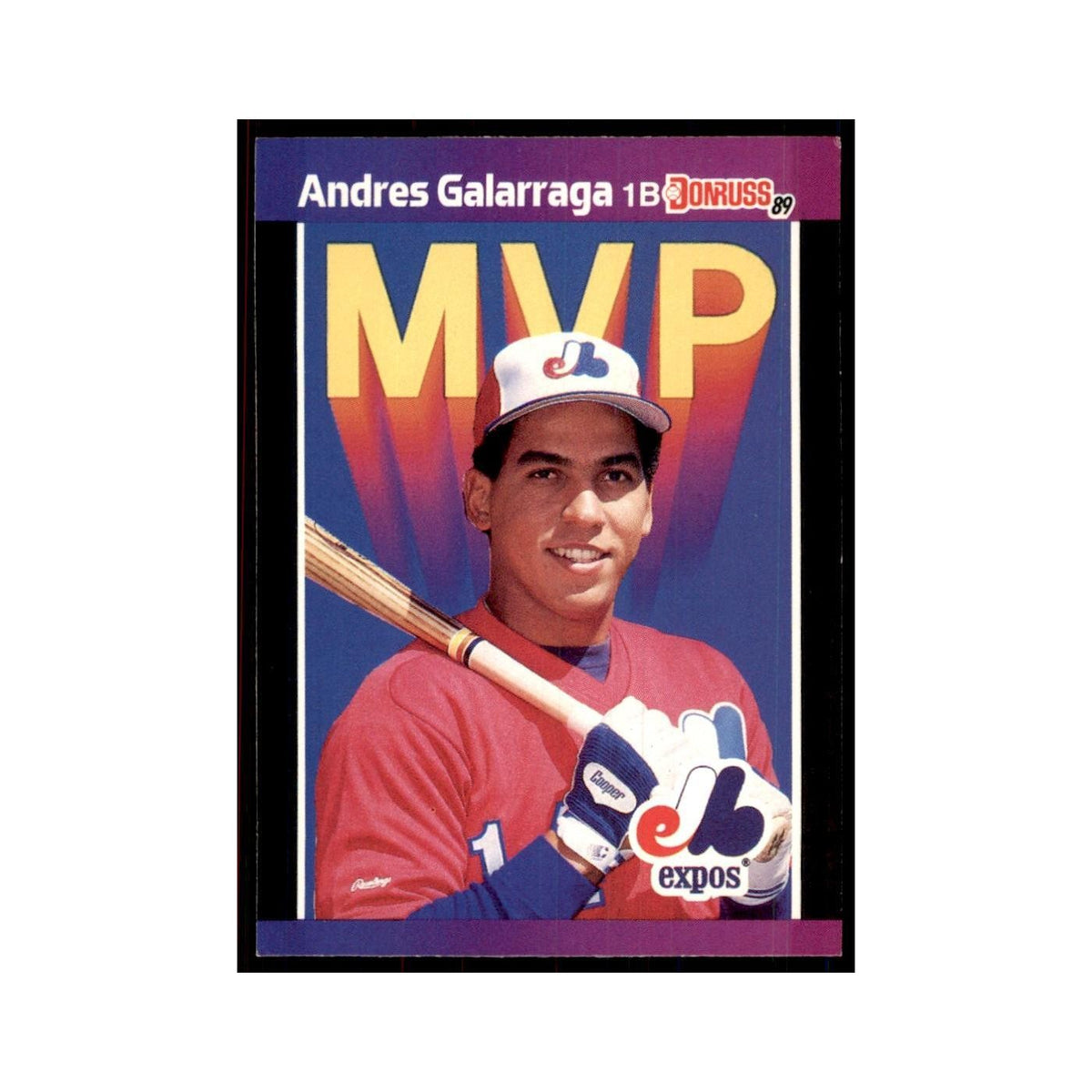 1989 Donruss Andres Galarraga Baseball Cards #BC-16