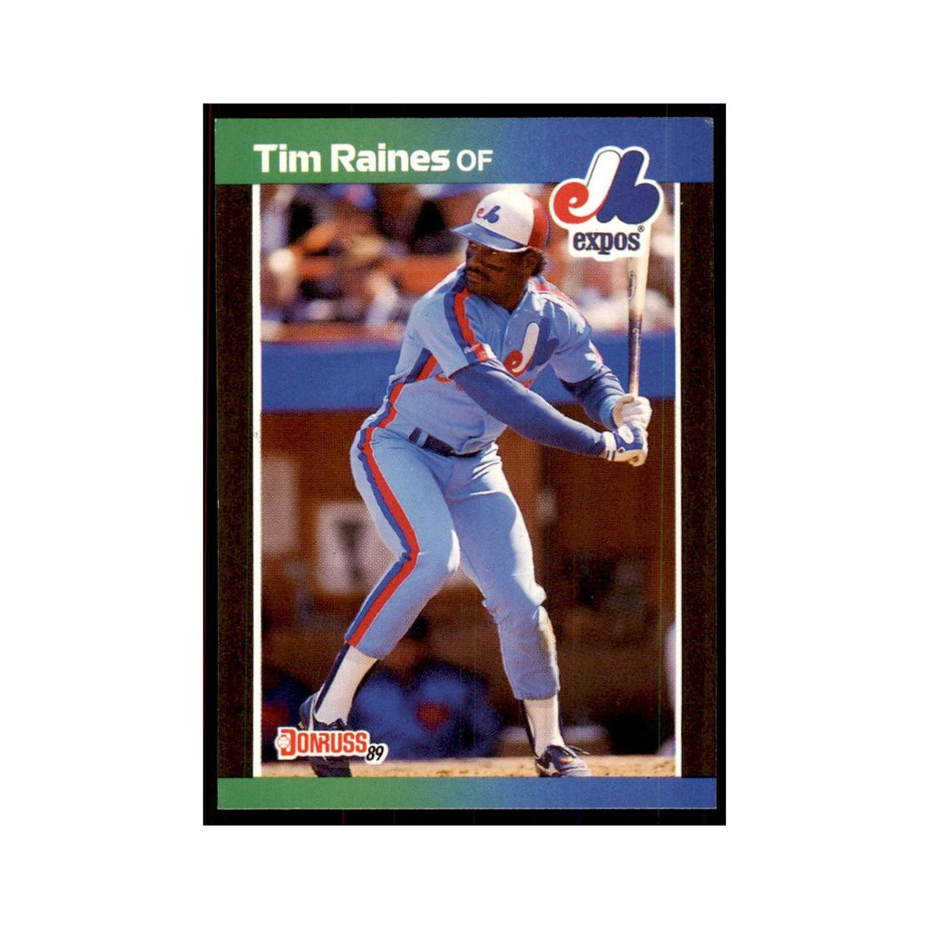 1989 Donruss Tim Raines Baseball Cards #97