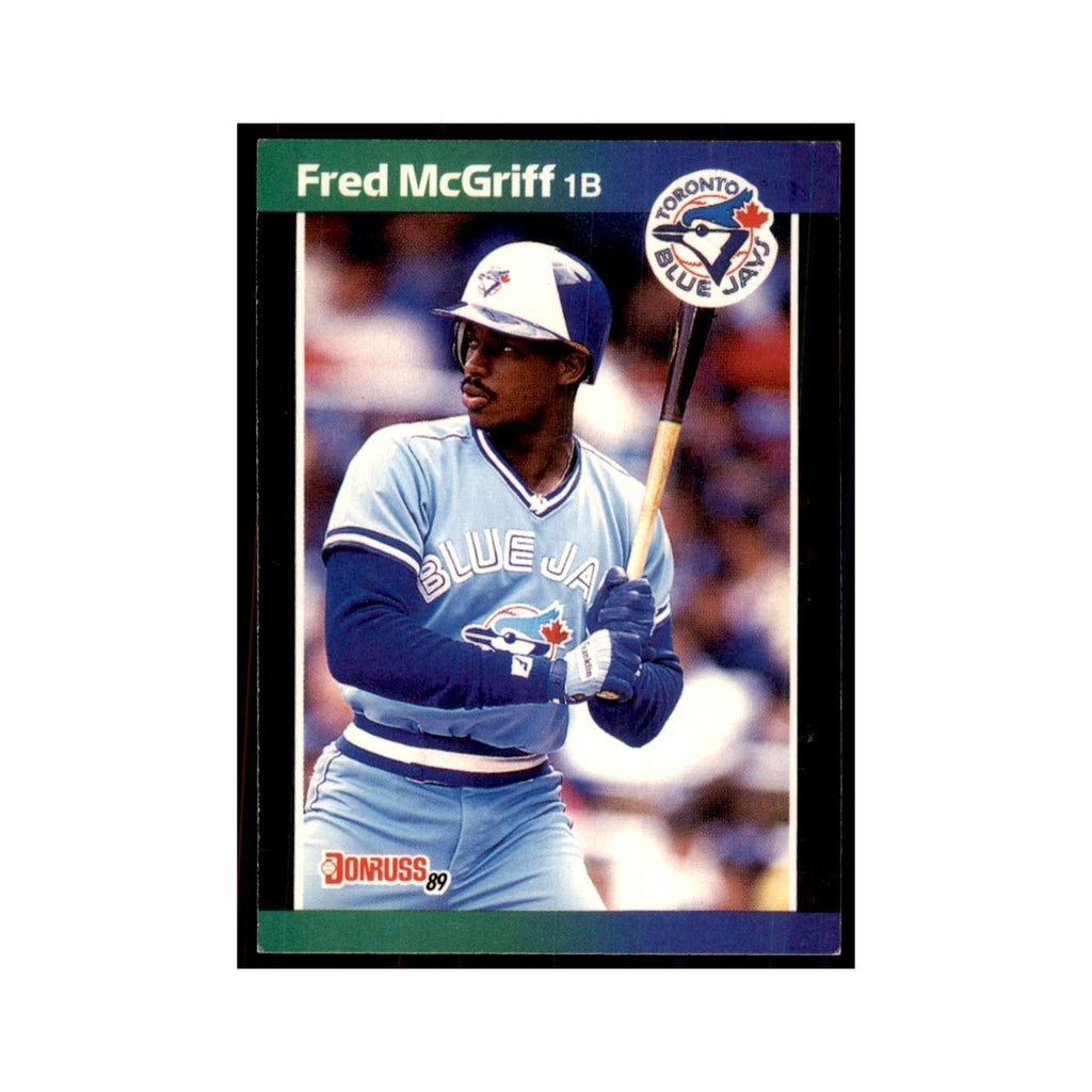1989 Donruss Fred McGriff Baseball Cards #70