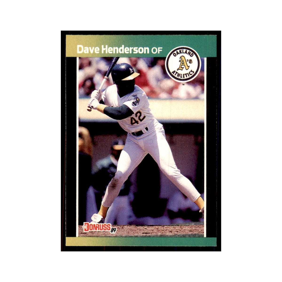1989 Donruss Dave Henderson Baseball Cards #450
