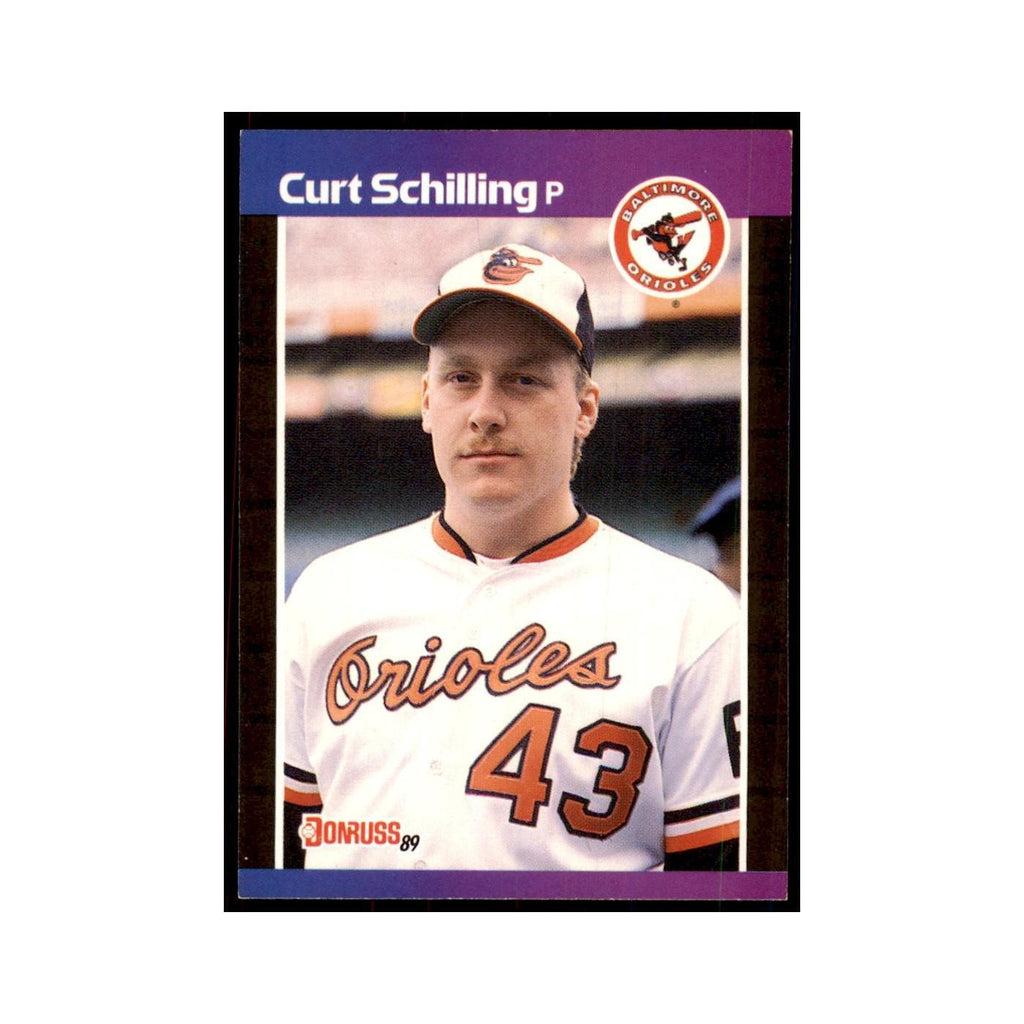 1989 Donruss Curt Schilling Baseball Cards #635
