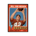 1971 Topps Bill Van Heusen Football Cards #9