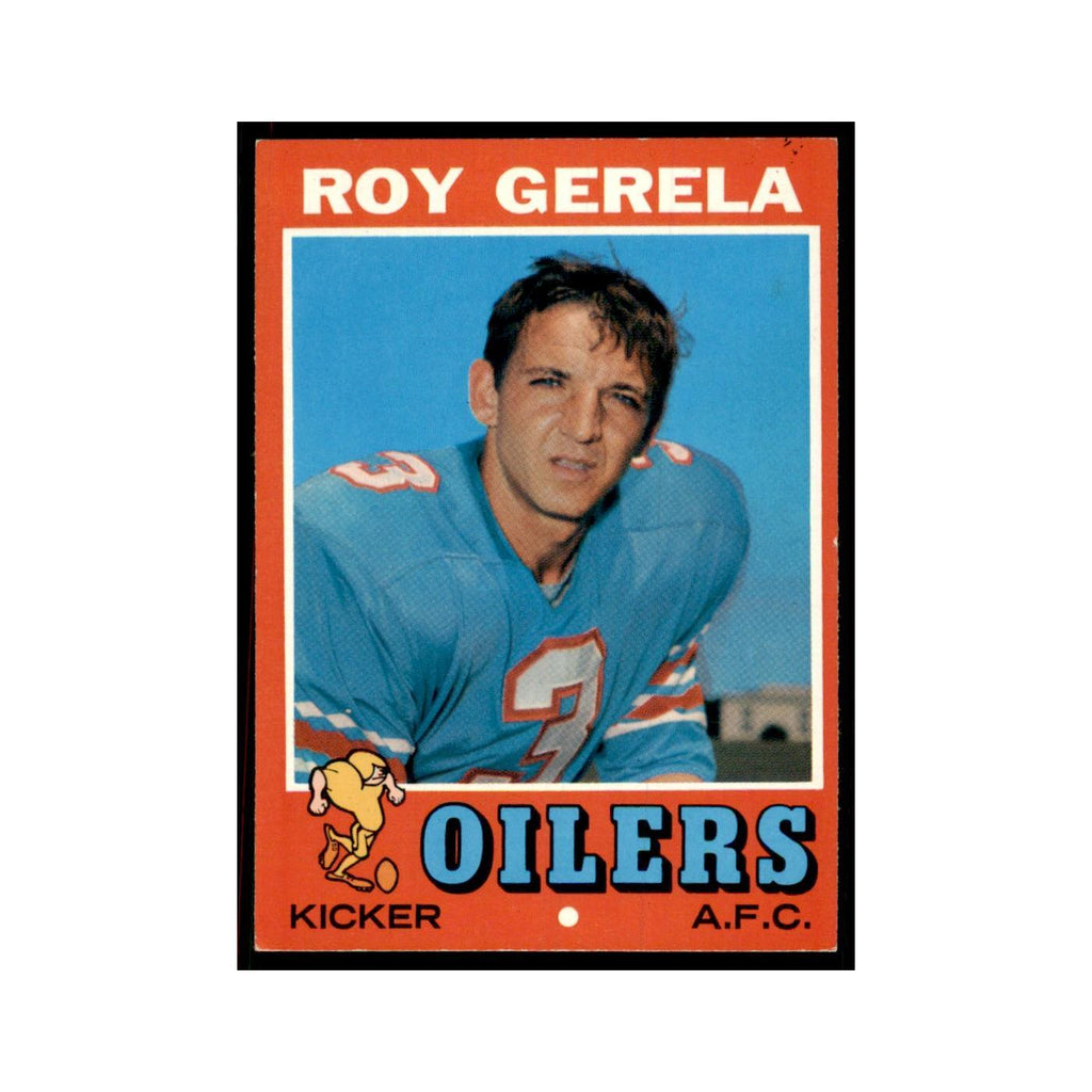 1971 Topps Roy Gerela Football Cards #14