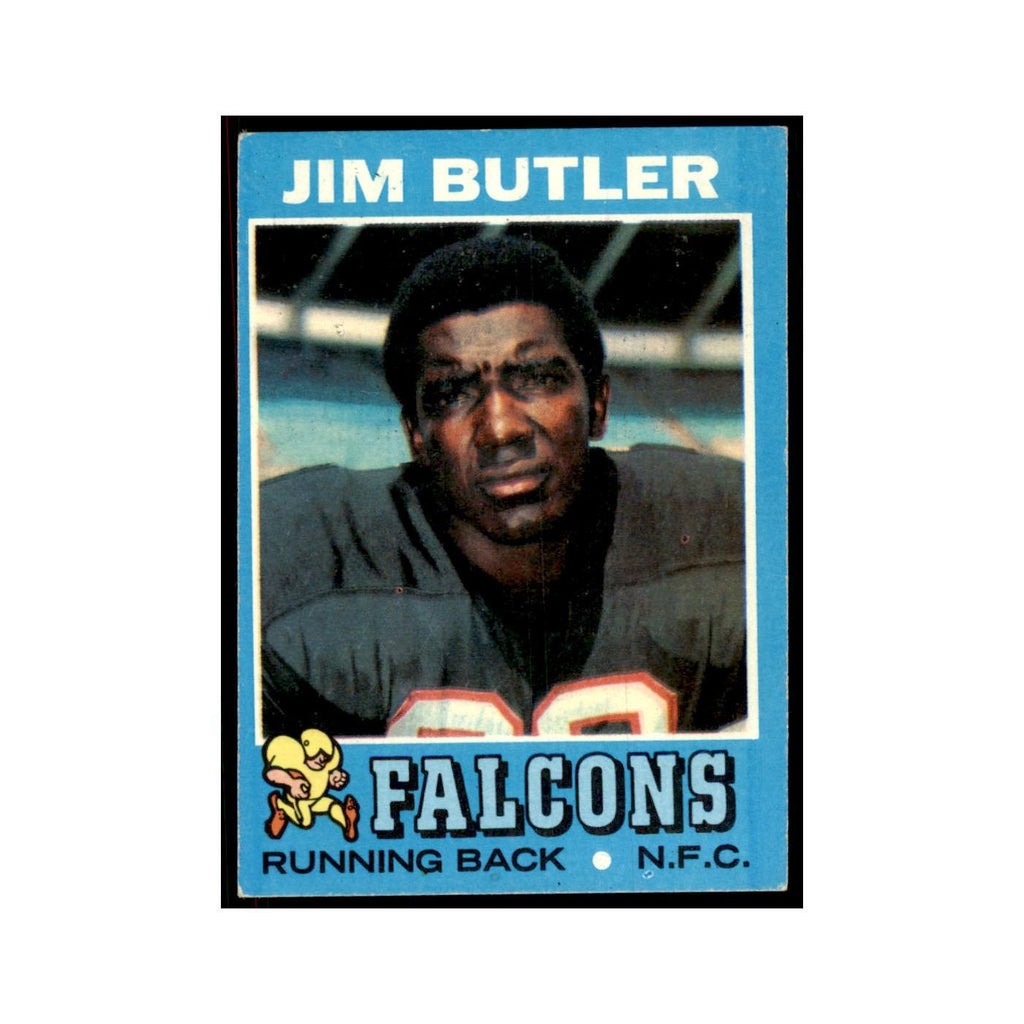1971 Topps Jim Butler Football Cards #2