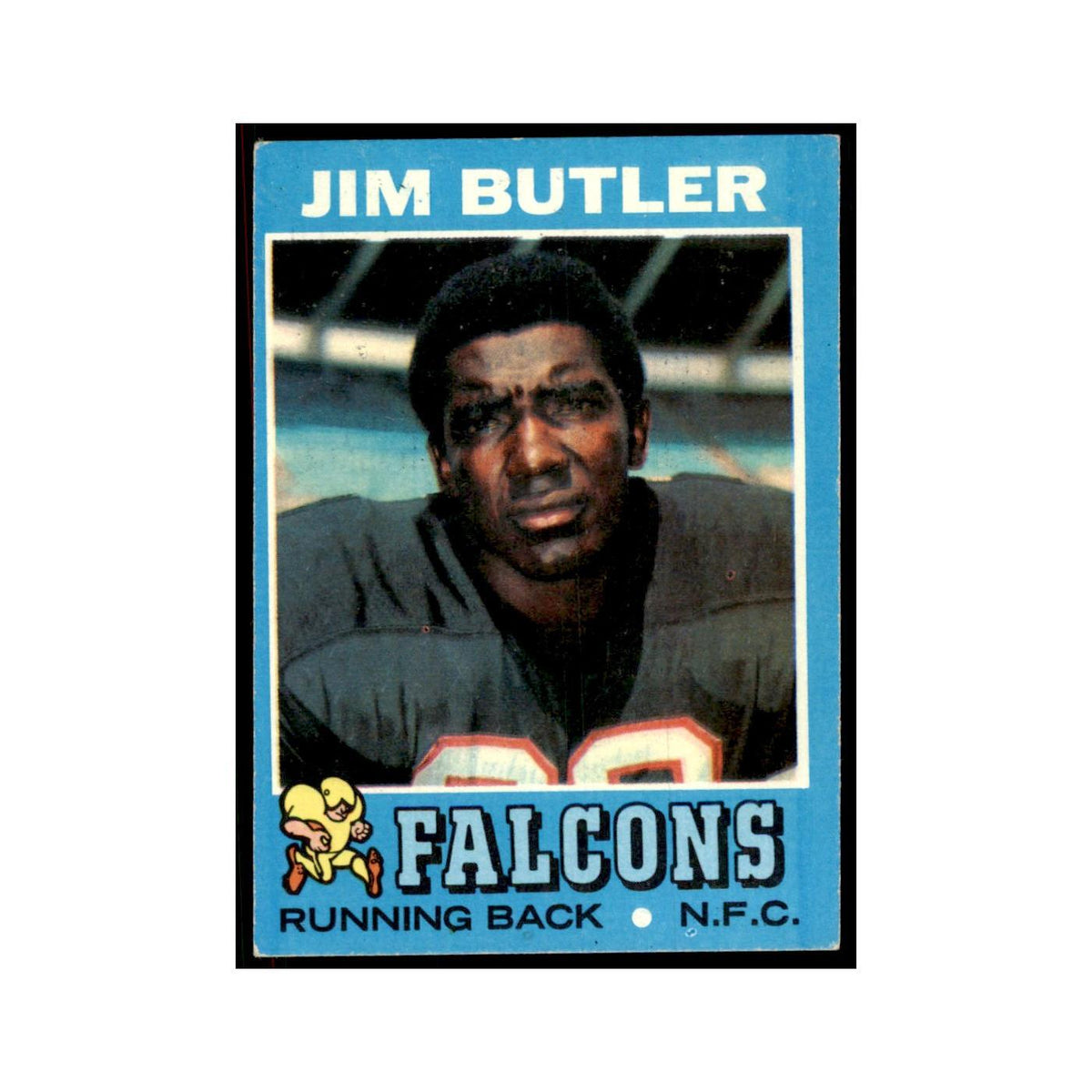 1971 Topps Jim Butler Football Cards #2