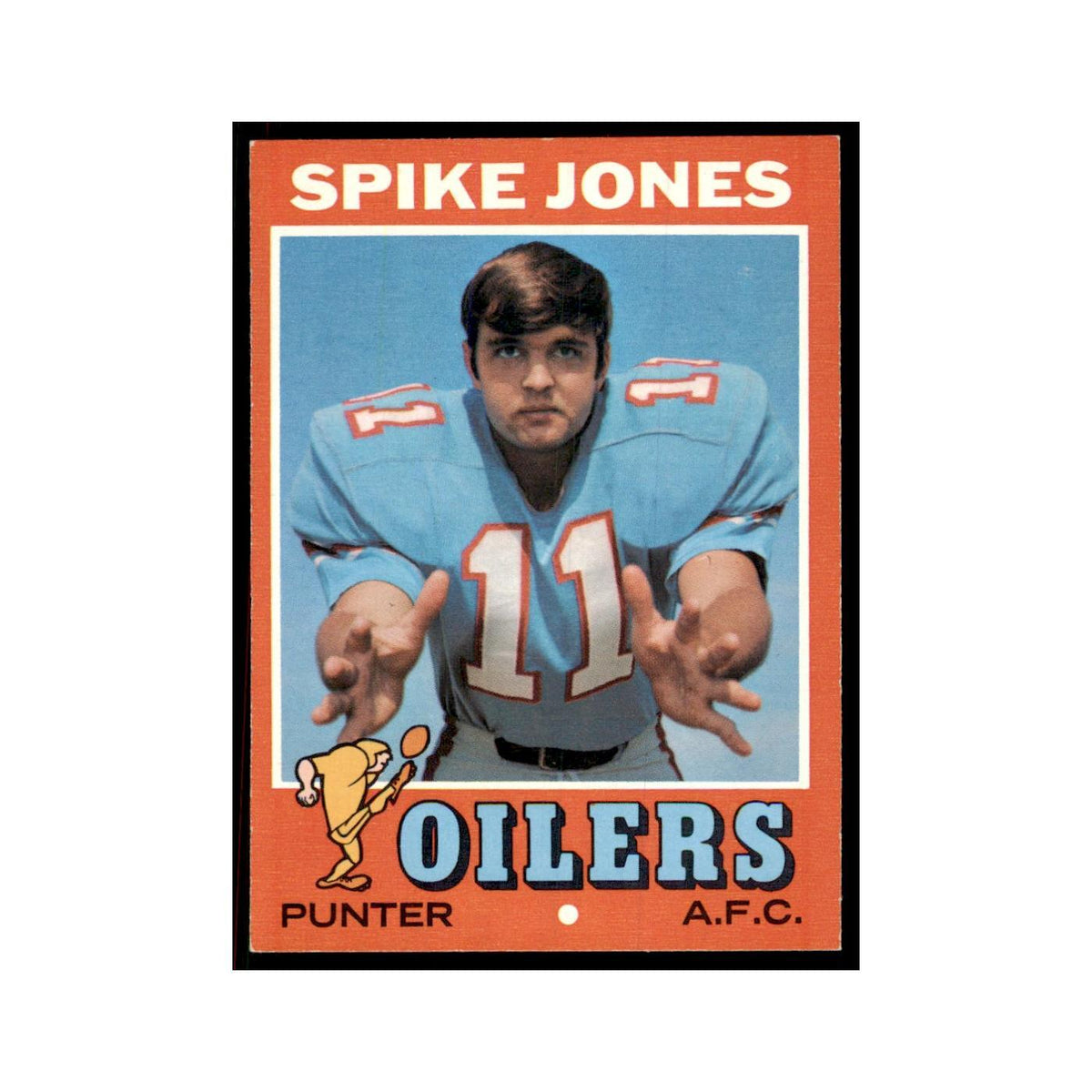 1971 Topps Spike Jones Football Cards #64