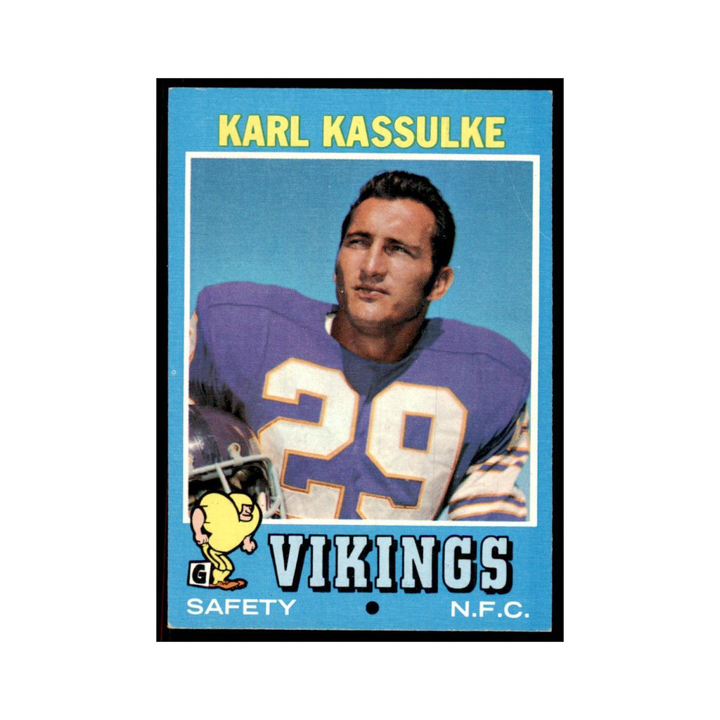 1971 Topps Karl Kassulke Football Cards #46