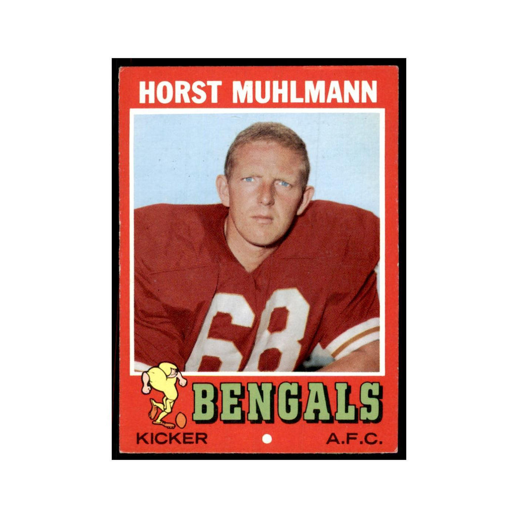 1971 Topps Horst Muhlmann Football Cards #49