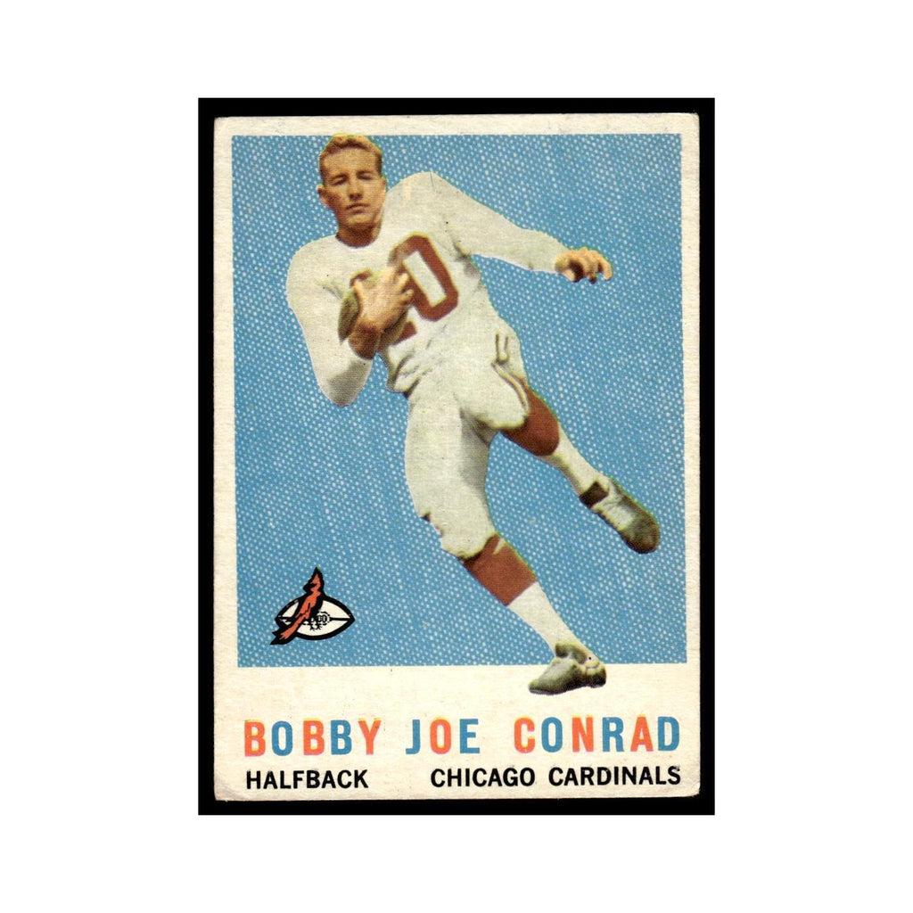 Bobby Joe Conrad Rookie 1959 Topps #173 Chicago Cardinals Football Card EX