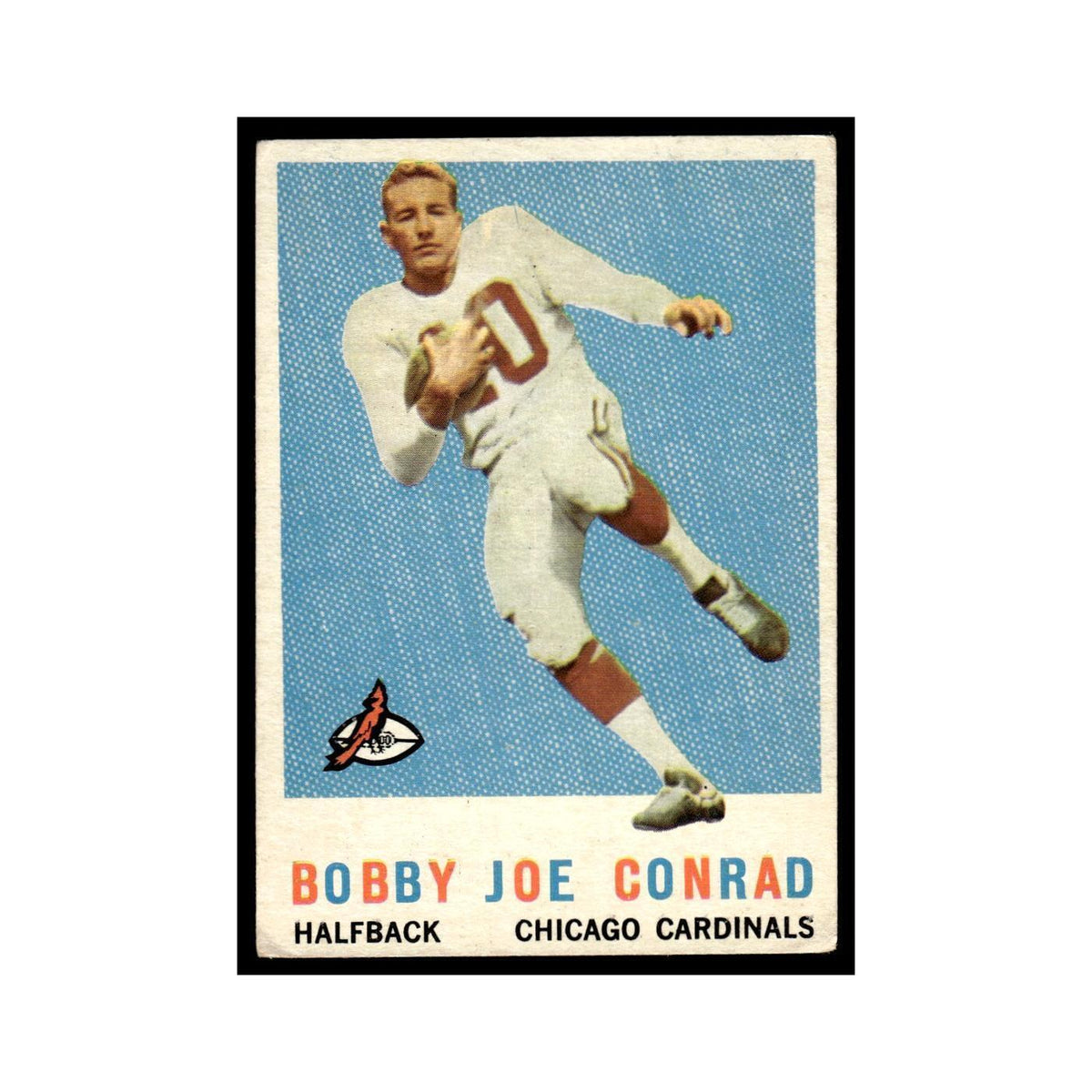 Bobby Joe Conrad Rookie 1959 Topps #173 Chicago Cardinals Football Card EX