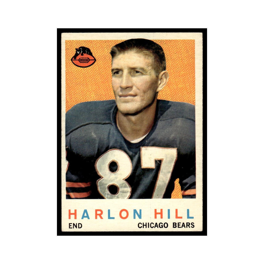 Harlon Hill 1959 Topps #167 Chicago Bears Football Card EX