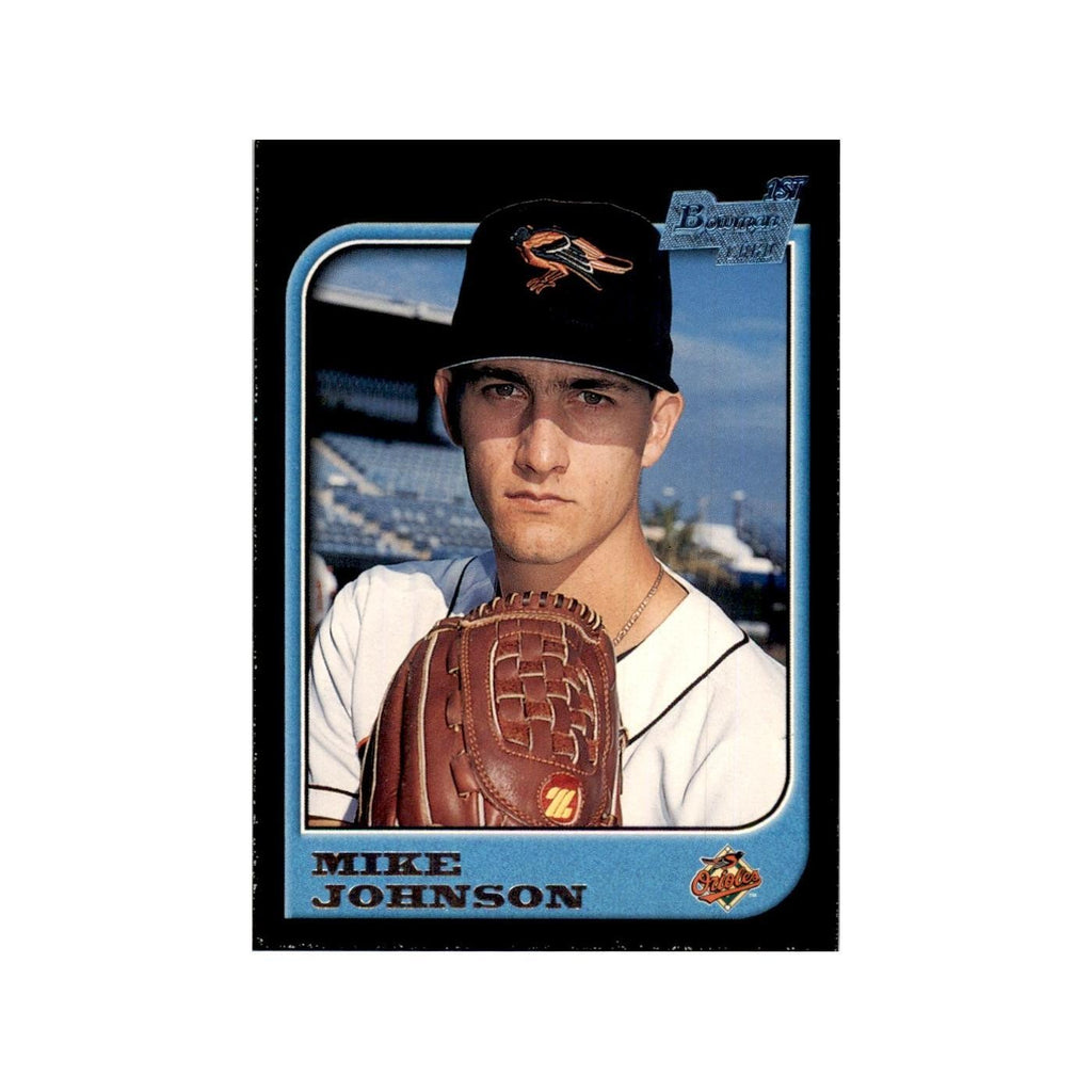 1997 Bowman Mike Johnson Baseball Cards #314