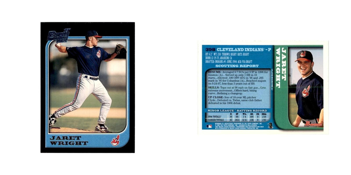 1997 Bowman Jaret Wright Baseball Cards #398