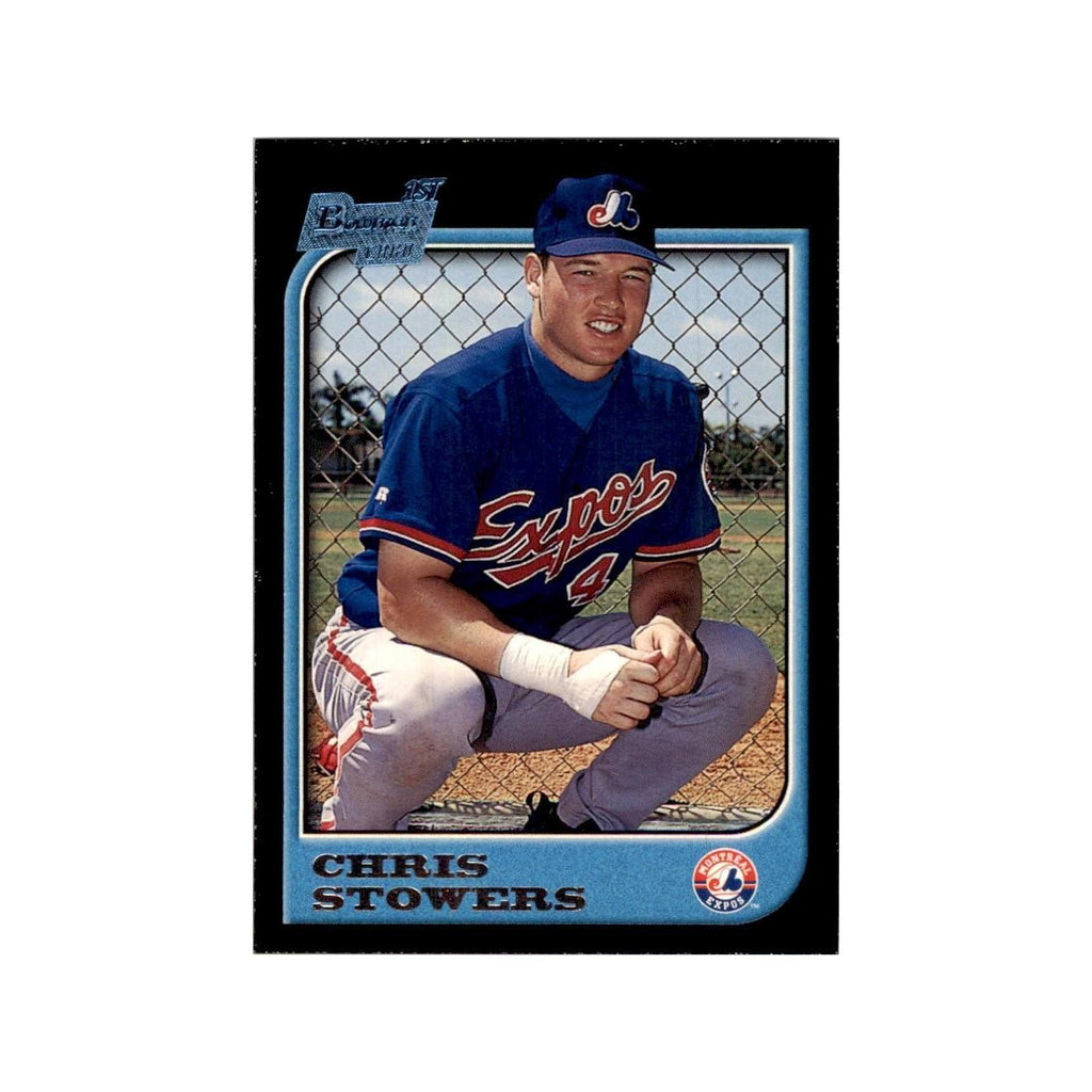 1997 Bowman Chris Stowers Baseball Cards #324