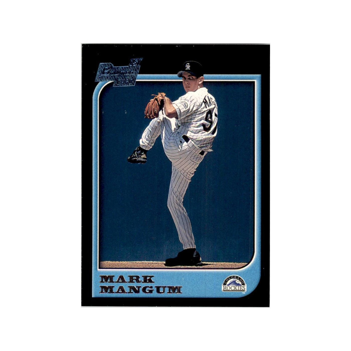 1997 Bowman Mark Mangum Baseball Cards #435