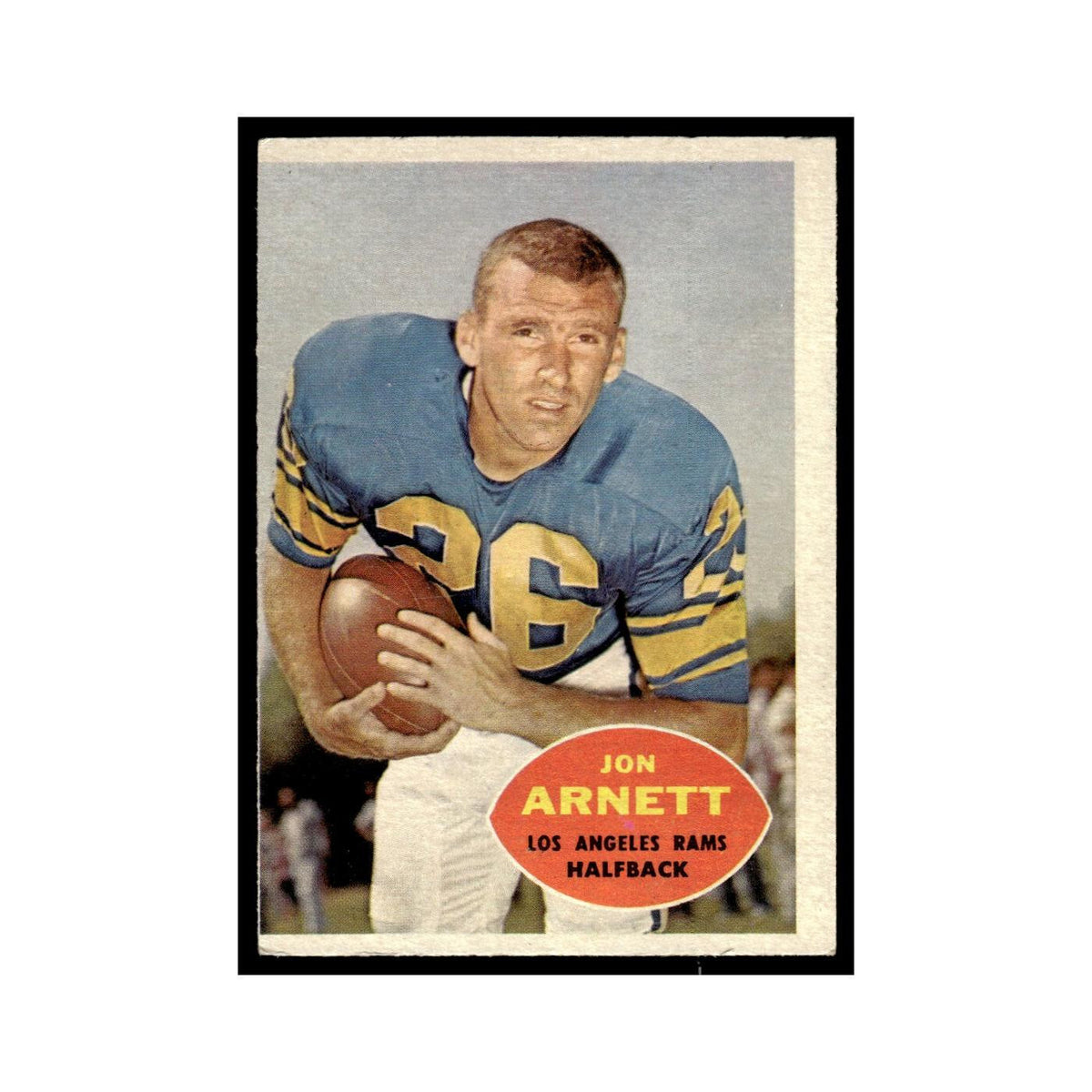 Jon Arnett 1960 Topps #64 Los Angeles Rams Football Card EX