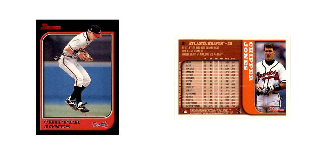 1997 Bowman Chipper Jones Baseball Cards #3