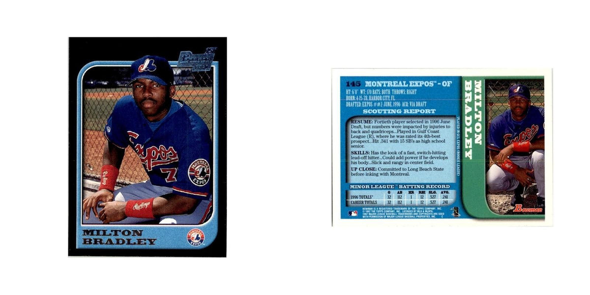 1997 Bowman Milton Bradley Baseball Cards #145