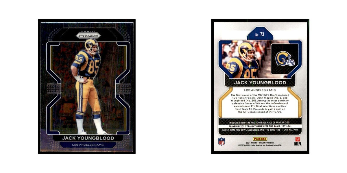 Jack Youngblood 2021 Panini Prizm #73 Football Cards Football Card NM