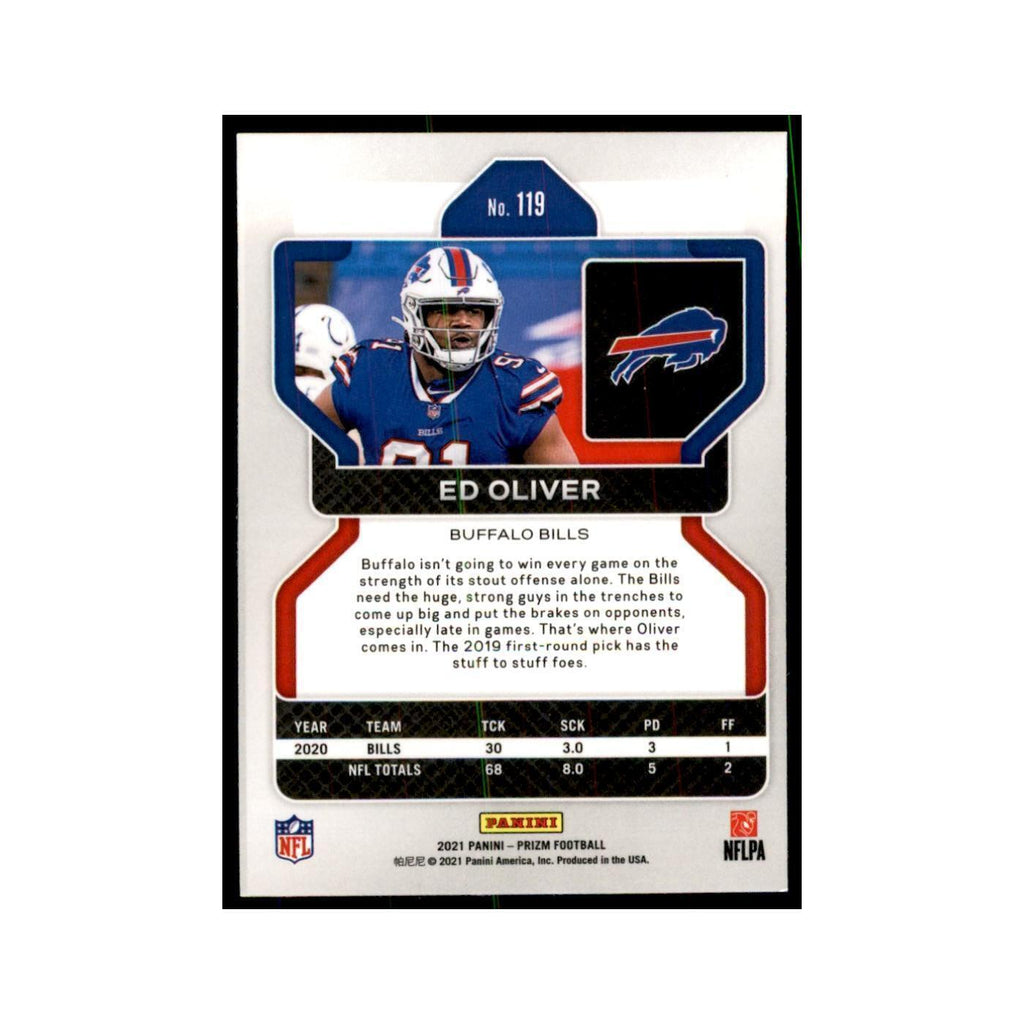 Ed Oliver 2021 Panini Prizm #119 Football Cards Football Card NM