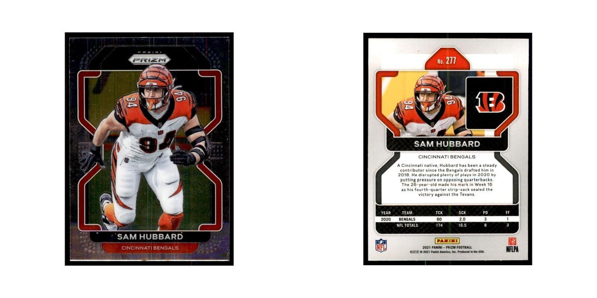 Sam Hubbard 2021 Panini Prizm #277 Football Cards Football Card NM