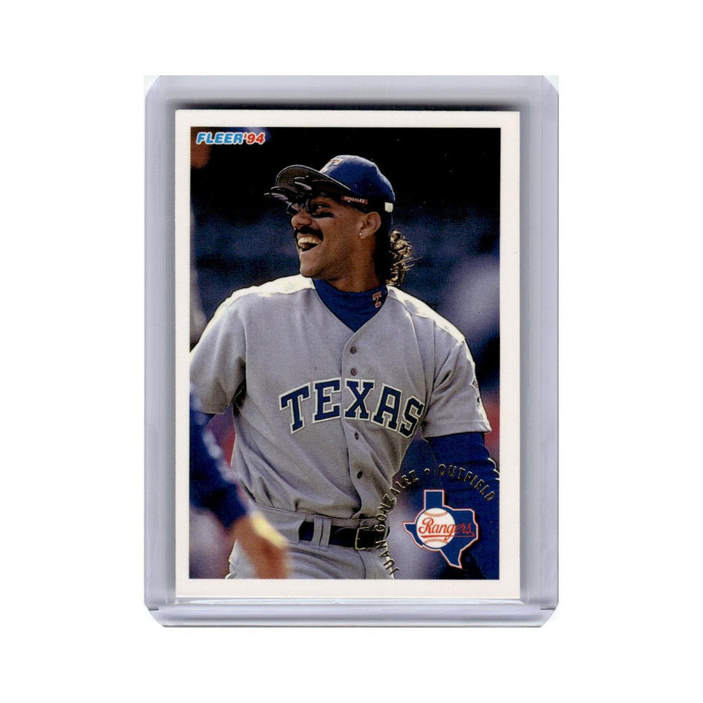 Juan Gonzalez 1994 Fleer #307 Texas Rangers Baseball Card NM