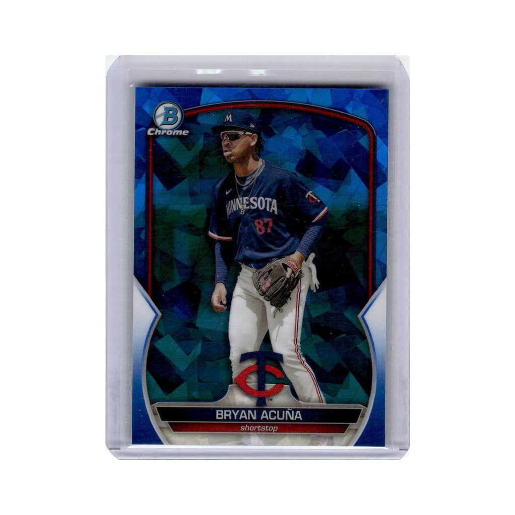 Bryan Acuña 2023 Bowman Chrome Prospects #BCP-193 Minnesota Twins NM