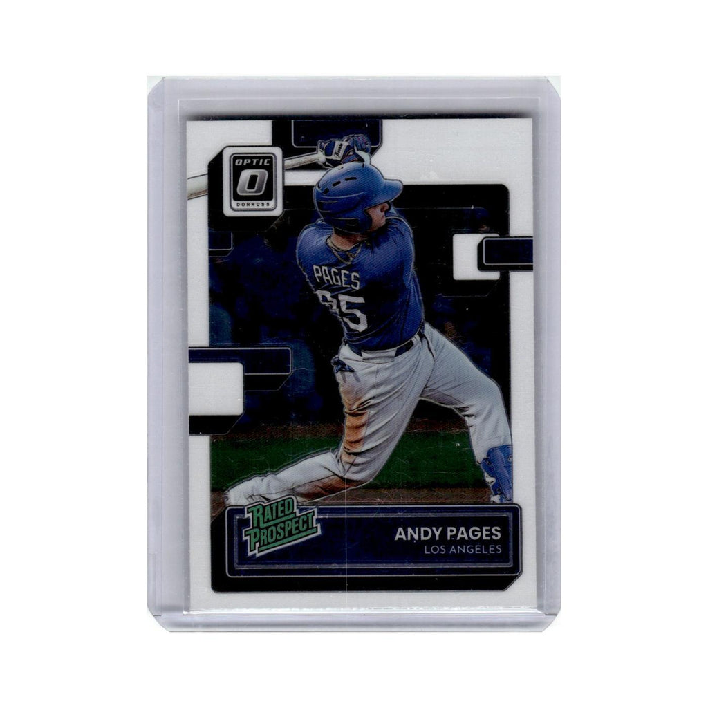 Andy Pages 2022 Donruss Optic Rated Prospects #RP-10 Los Angeles Dodgers NM
