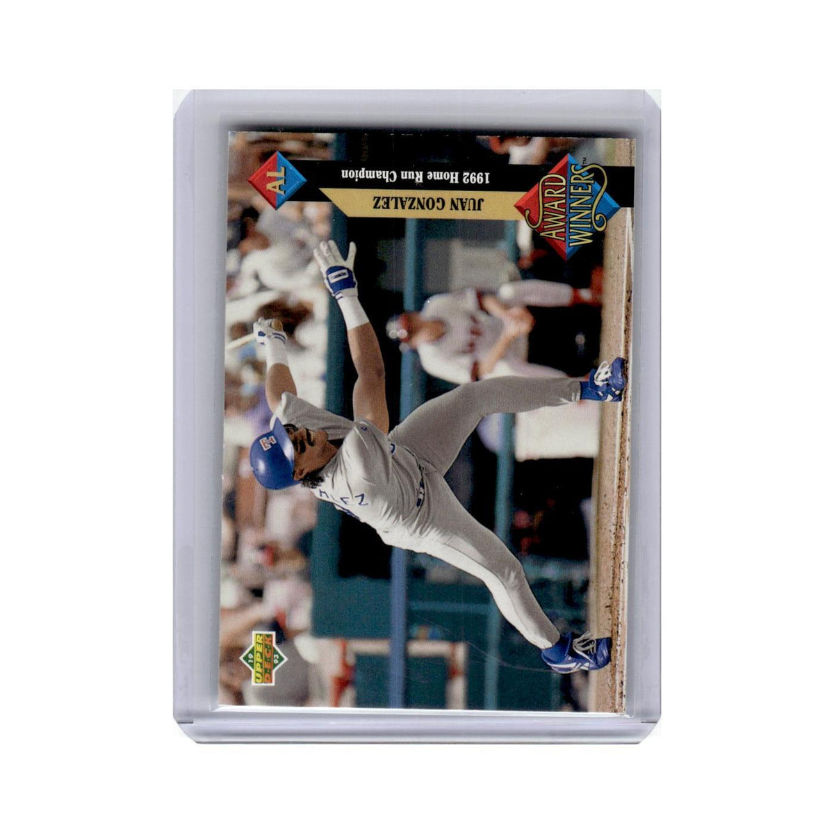 Juan Gonzalez 1993 Upper Deck #497 Texas Rangers Baseball Card NM