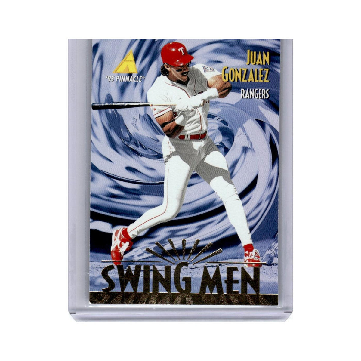 Juan Gonzalez 1995 Pinnacle #278 Texas Rangers Baseball Card NM