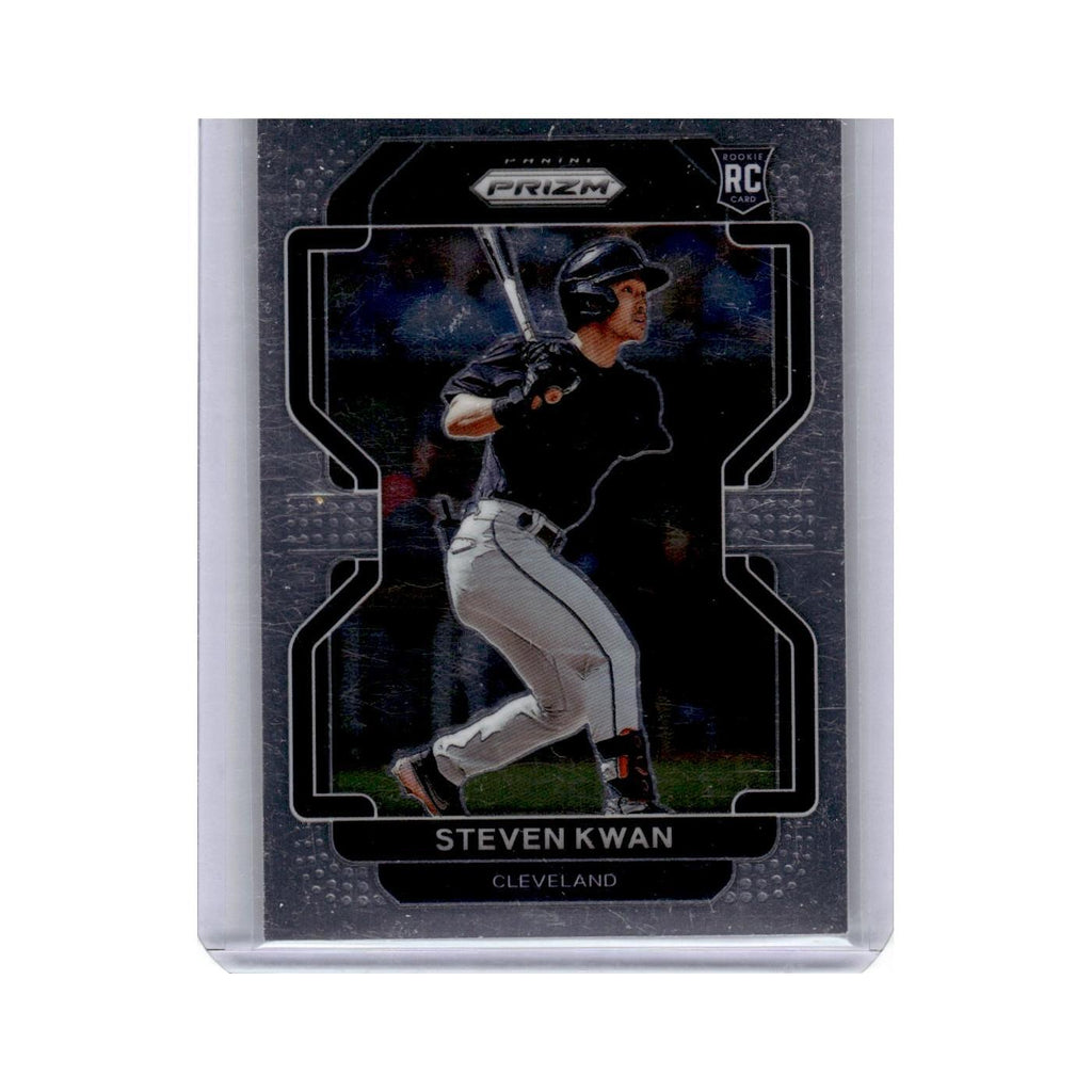 Steven Kwan Rookie 2022 Panini Prizm #51 Cleveland Indians Baseball Card NM