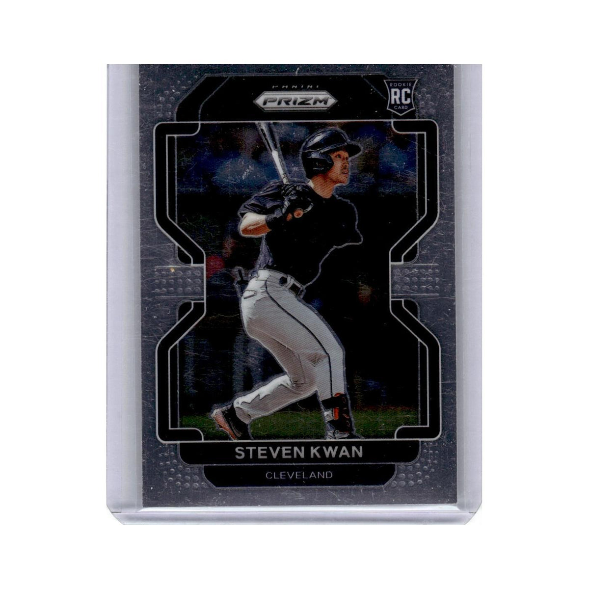 Steven Kwan Rookie 2022 Panini Prizm #51 Cleveland Indians Baseball Card NM