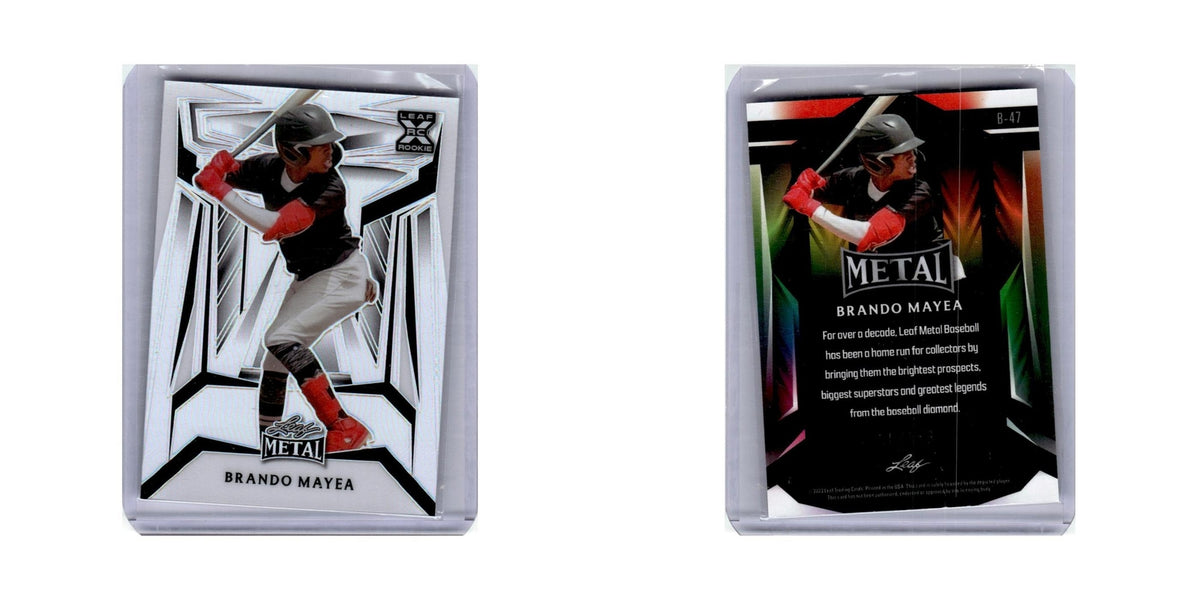Brando Mayea 2023 Leaf Metal #B47 Baseball Card NM