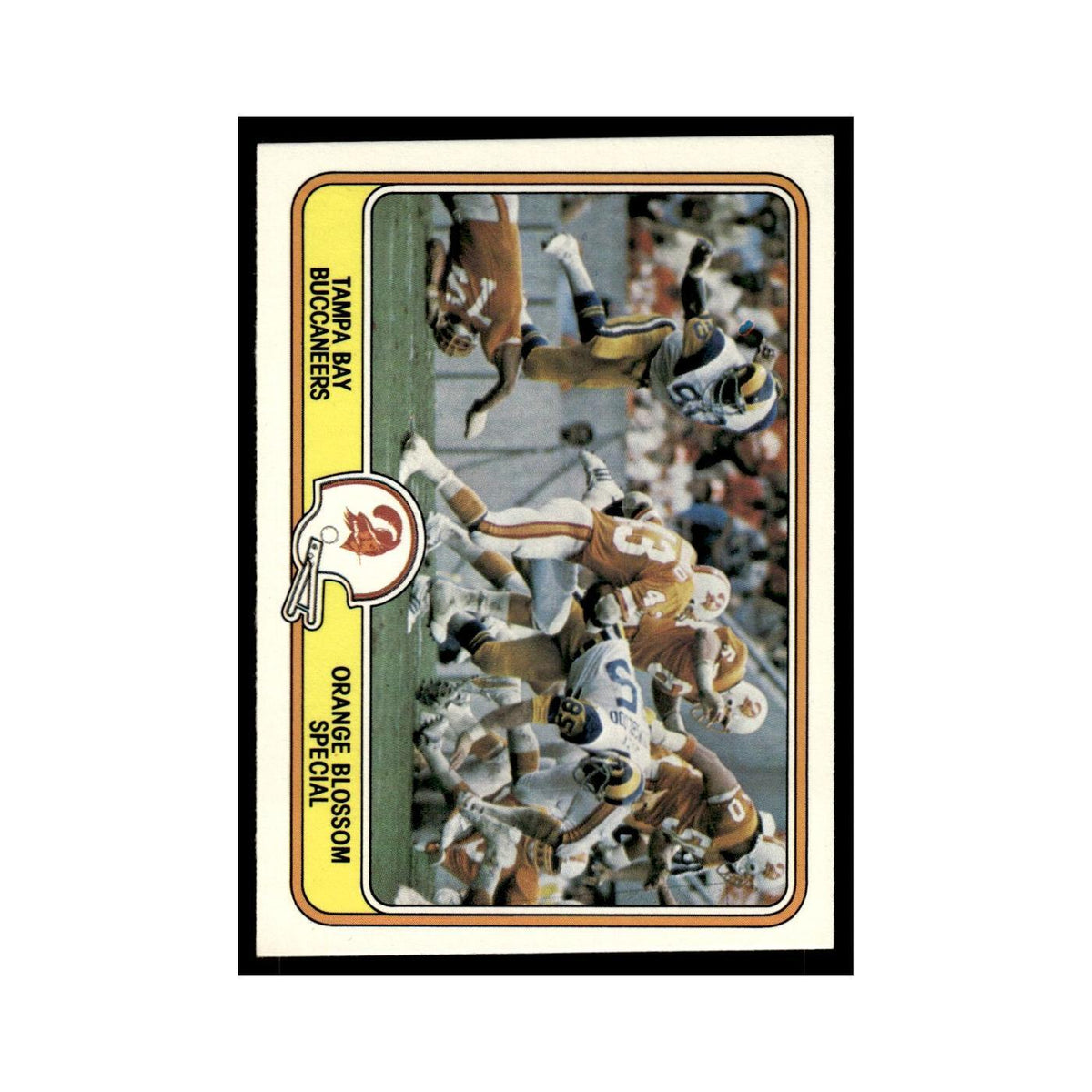 Orange Blossom Special 1981 Fleer Team Action #53 Tampa Bay Buccaneers NM