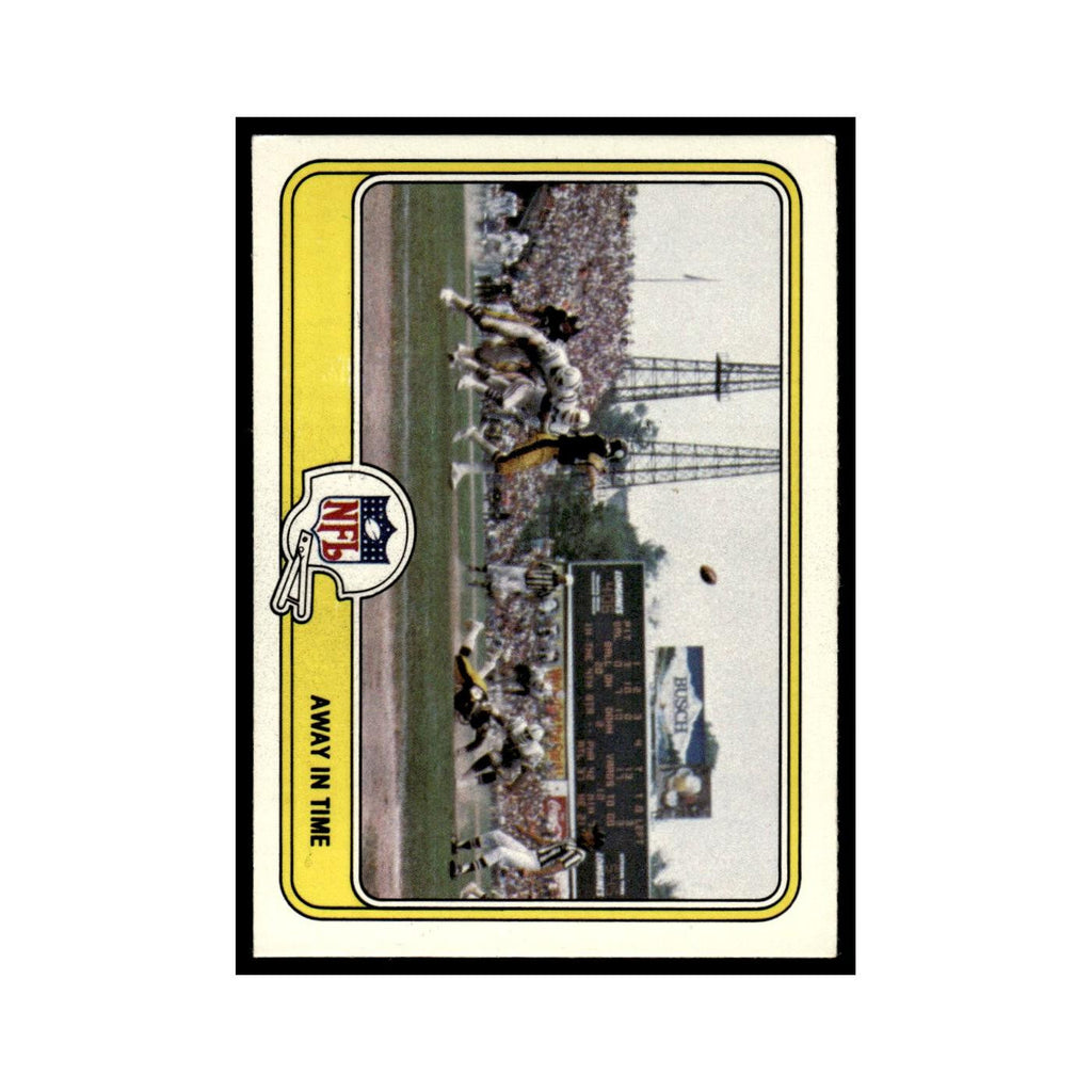 Away In Time 1981 Fleer Team Action #77 Football Card NM