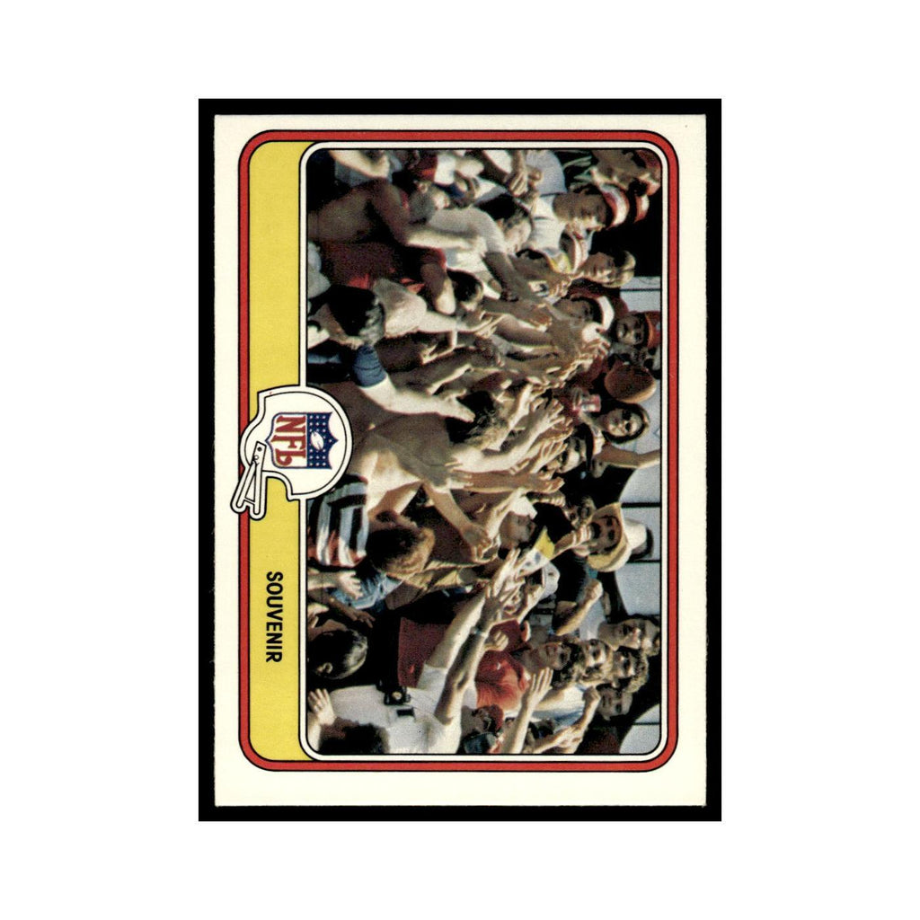 Souvenir 1981 Fleer Team Action #82 Football Card NM