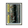 Block that Kick 1981 Fleer Team Action #40 Oakland Raiders Football Card NM