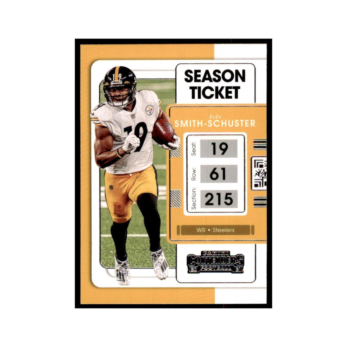 JuJu Smith-Schuster 2021 Panini Contenders #83 Football Cards Football Card NM