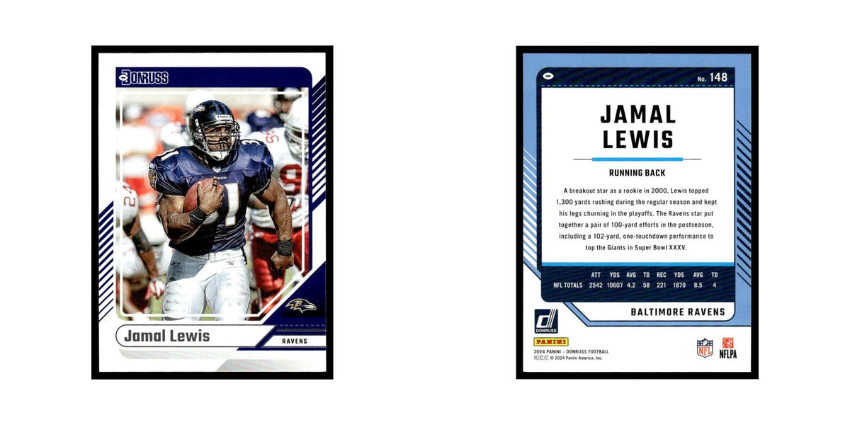 Jamal Lewis 2024 Donruss #148 Baltimore Ravens Football Card NM