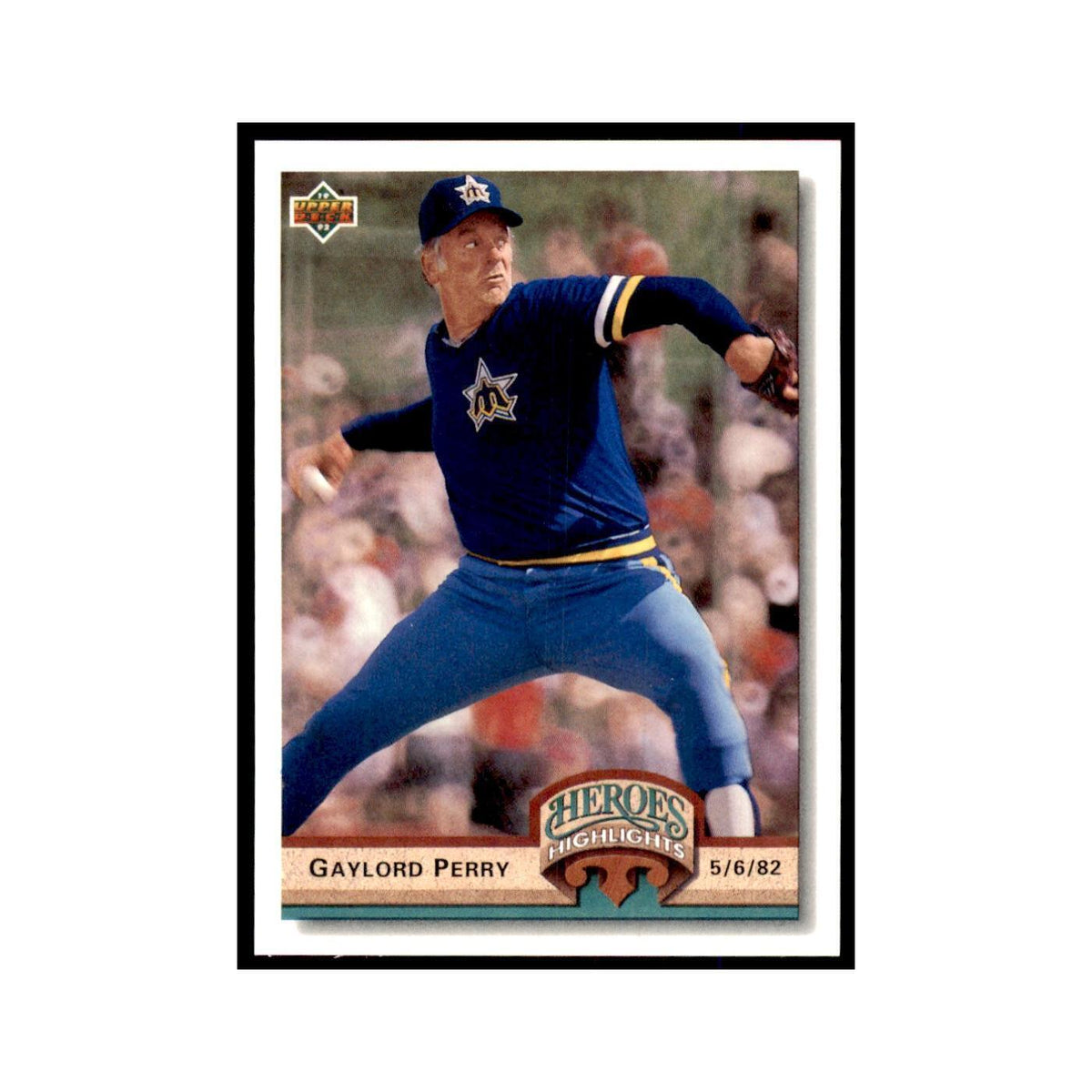 Gaylord Perry 1992 Upper Deck #HI6 Baseball Cards Baseball Card NM