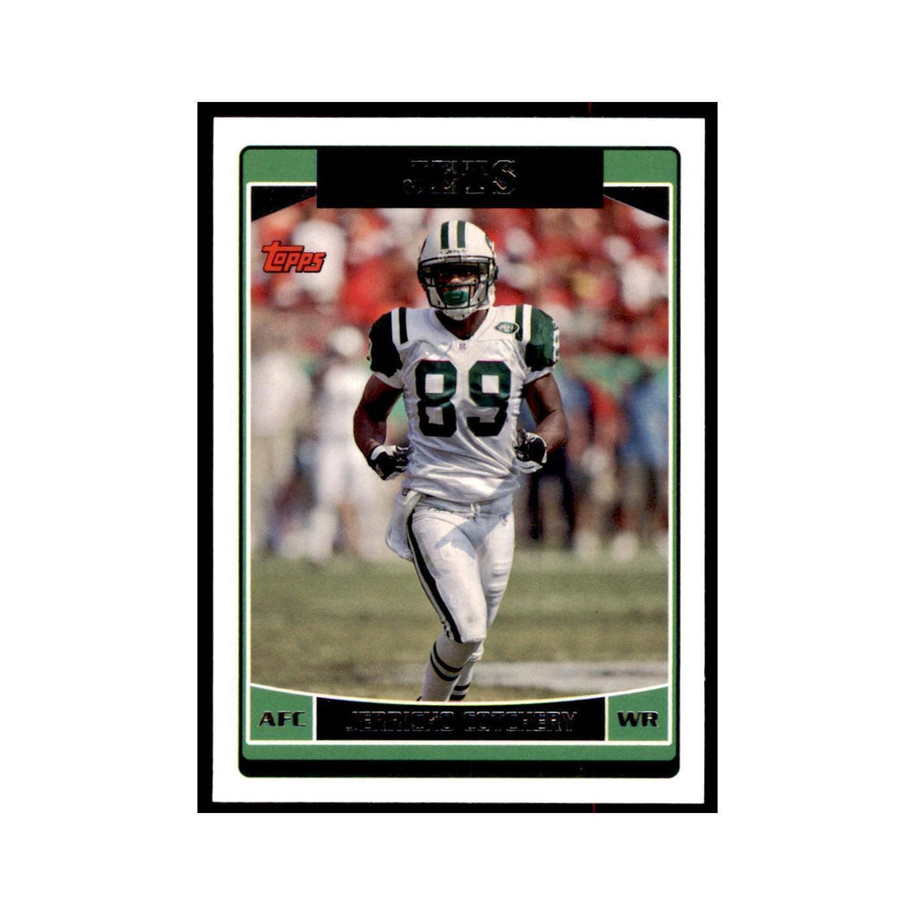 Jerricho Cotchery 2006 Topps #112 Football Cards Football Card NM