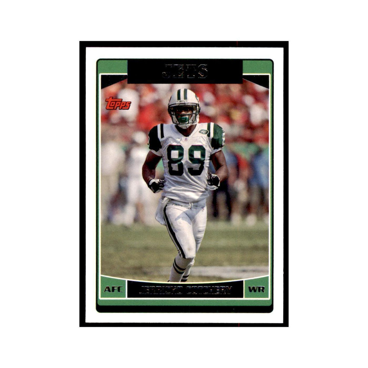 Jerricho Cotchery 2006 Topps #112 Football Cards Football Card NM