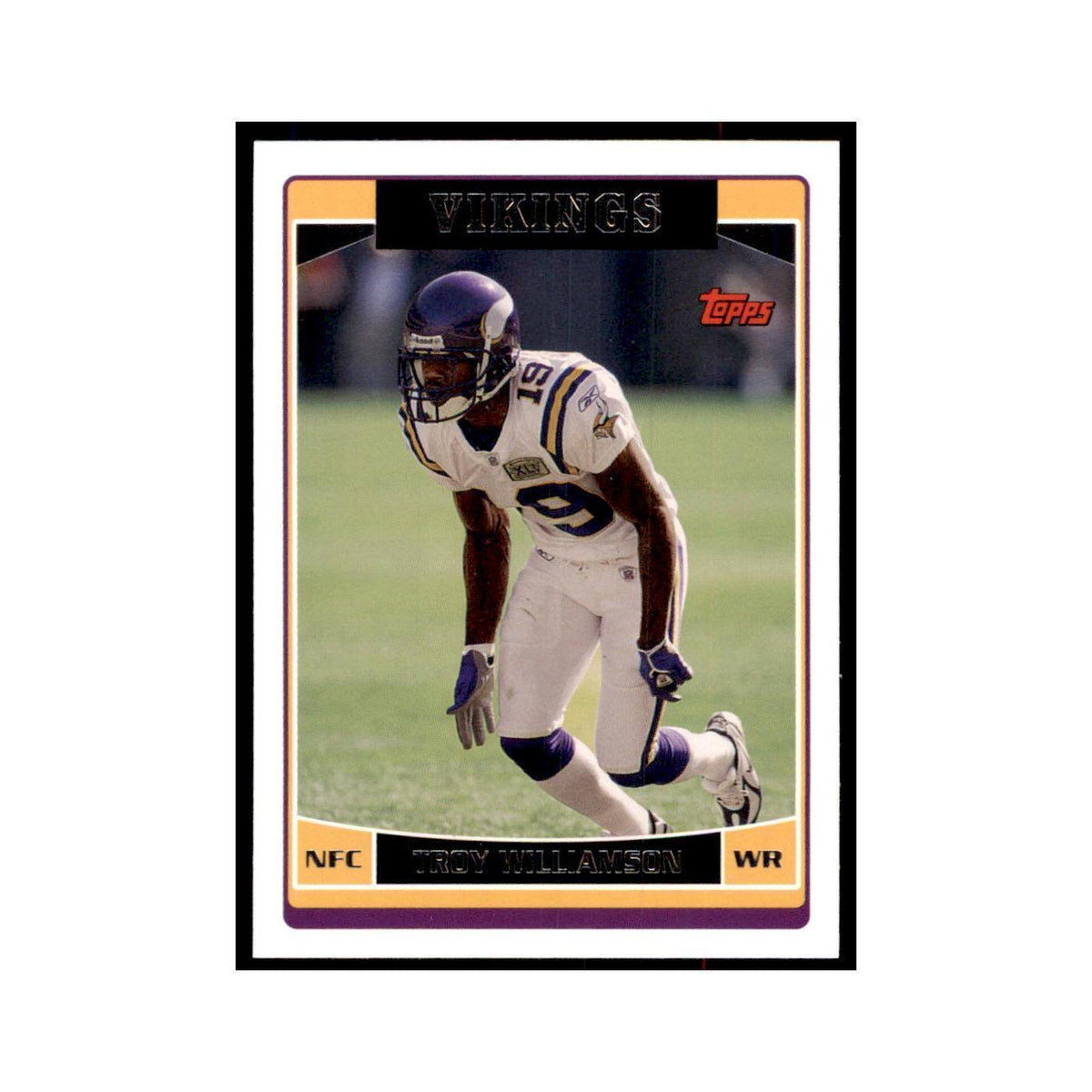 Troy Williamson 2006 Topps #126 Football Cards Football Card NM
