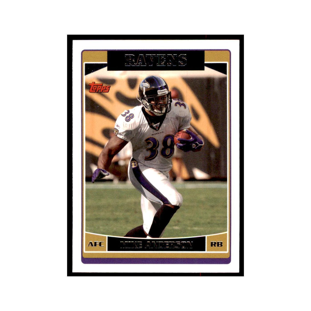 Mike Anderson 2006 Topps #186 Football Cards Football Card NM