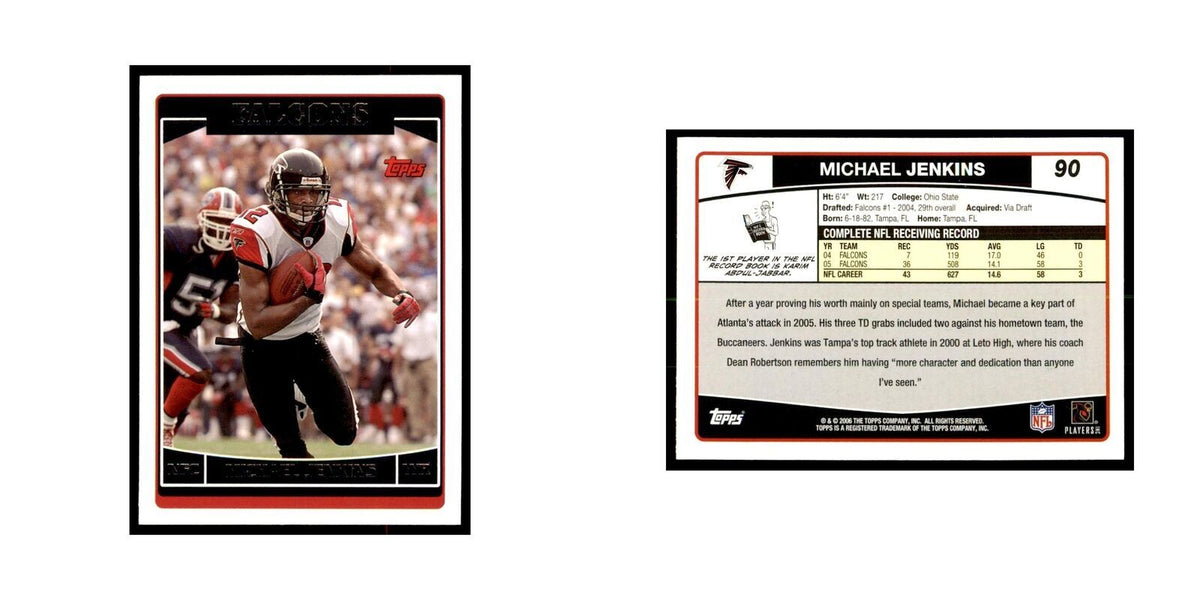 Michael Jenkins 2006 Topps #90 Football Cards Football Card NM